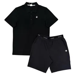Bộ Thể Thao Nam Le Coq Sportif Rooster Màu Đen Size M