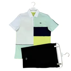 Bộ Thể Thao Nam Tennis/Pickleball Lacoste Sport Regular Fit Piqué Màu Xanh Đen