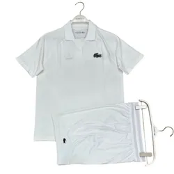 Bộ Thể Thao Tennis/ Pickleball Nam Lacoste Shorts Men's Regular Màu Trắng Xanh