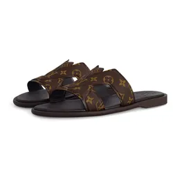Dép Louis Vuitton LV Oasis Mule 1ACRPW Màu Nâu Size 40