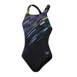 Đồ Bơi Một Mảnh Nữ Speedo Digital Placement Medalist Màu Đen Size 2XS