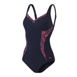 Đồ Bơi Một Mảnh Nữ Speedo Printed Lunalustre Màu Đen Size S
