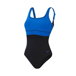 Đồ Bơi Một Mảnh Nữ Speedo Shaping Contoureclipse One Piece - Blue 8-00306716702 Màu Xanh Đen Size XS