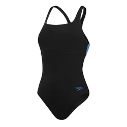Đồ Bơi Một Mảnh Nữ Speedo Support Banded One Piece Swimsuit - Black Màu Đen Size XS