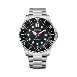 Đồng Hồ Nam Citizen Promaster Automatic Black Dial Men Watch NJ0120 81E Bạc Đen