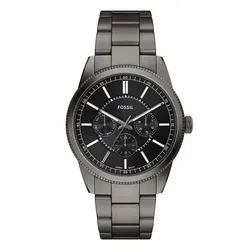 Đồng Hồ Nam Fossil Pearson Multifunction Gunmetal Stainless Steel Watch FS6136 Màu Đen