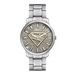 Đồng Hồ Nam Fossil x Superman Limited-Edition S-Shield Watch Set LE1207SET Màu Bạc/Xám
