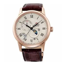 Đồng Hồ Nam Orient Sun And Moon Gen 3 RA-AK0007S10B (RN-AK0001S) Watch Màu Nâu