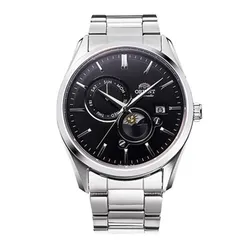 Đồng Hồ Nam Orient Sun And Moon Gen 5 RA-AK0307B Màu Đen Bạc