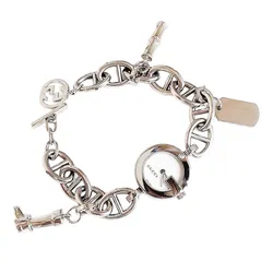 Đồng Hồ Nữ Gucci Women's Quartz Watch YA107508 Màu Bạc/Trắng