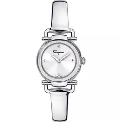 Đồng Hồ Nữ Salvatore Ferragamo Gancino 26mm Màu Bạc