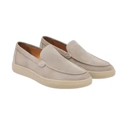 Giày Lười Nam Duca Di Morrone Taupe LORIS_CAM_TAUPE Màu Nâu Be Size 43