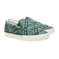 Giày Slip On Lacoste x Netflix Textile Slip On Jump Serve 45CFA0056 Màu Xanh Green Size 39.5