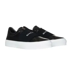 Giày Sneaker Nam Givenchy City Court Webbing Black BH005XH14X 001 Màu Đen Size 39.5