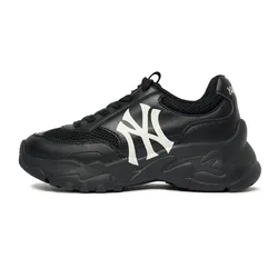 Giày Thể Thao MLB Big Ball Chunky Mesh New York Yankees Black 3ASHCE12N-50BKS Màu Đen Size 36.5