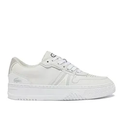 Giày Thể Thao Nam Lacoste L001 Leather Trainers White/Off White Màu Trắng Size 39.5
