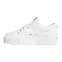 Giày Thể Thao Nữ Adidas Wmns Nizza Platform Triple White FV5322 Màu Trắng Size 36.5