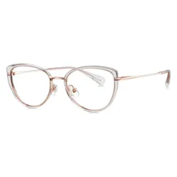 Gọng Kính Nữ Bolon BJ6156 B93 Màu Vàng Hồng