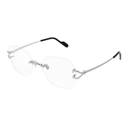 Gọng Kính Nữ Cartier CT0564O 002 Màu Bạc