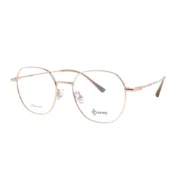 Gọng Kính Unisex Ancci AC51903 C3 Màu Vàng Hồng