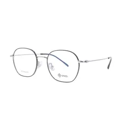 Gọng Kính Unisex Ancci AC51906 C2 Màu Bạc/Đen