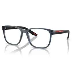 Kính Mắt Cận Unisex Prada Linea Rossa PS 06PV - CZH1O1 Azul Cristal Màu Xám Xanh