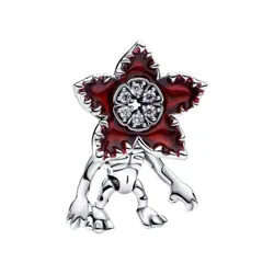 Hạt Vòng Charm Pandora Stranger Things Moveable Demogorgon Charm Sterling Silver 793562C01 Màu Bạc