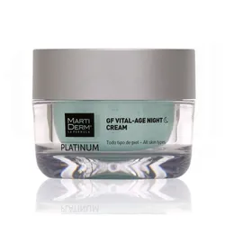Kem Dưỡng Hỗ Trợ Giảm Mụn, Trẻ Hóa Da Martiderm Platinum GF Vital Age Night Cream 50ml