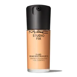 Kem Nền Mac Studio Fix Fluid SPF15 24HR Matte Foundation Oil Control Tone NC25