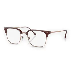 Kính Mắt Cận Rayban New Clubmaster Optics Màu Đỏ - Vàng Hồng