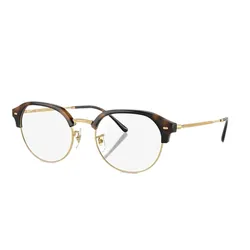 Kính Mắt Cận Rayban RB7229 OPTICS Màu Nâu - Vàng Gold