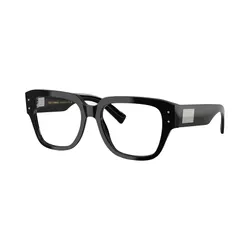 Kính Mắt Cận Unisex Dolce & Gabbana D&G Eyeglasses Tag Sport DG3405 Màu Đen