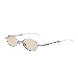 Kính Mát Gentle Monster Pico 02(BR) Sunglasses Màu Cam/Bạc