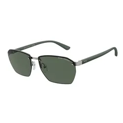 Kính Mát Nam Armani Exchange Sunglasses 0AX2048S 60037159 Màu Xanh Green