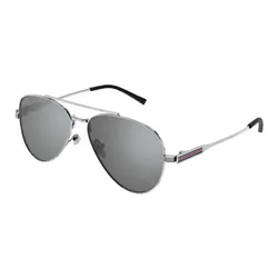 Kính Mát Nam Gucci Sunglass GG1874S 002 Màu Bạc