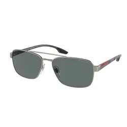 Kính Mát Nam Prada Linea Rossa Gunmetal Sunglasses PS 51US 5AV5Z1 Màu Xám