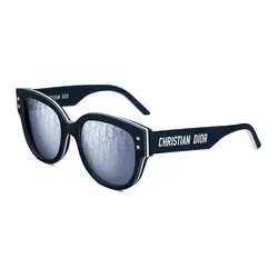 Kính Mát Nữ Dior Sunglasses DiorPacific B2I 30B8 Navy Blue Round Màu Xanh Đậm