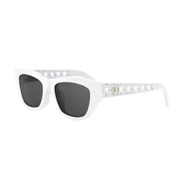 Kính Mát Nữ Dior VeryDior S2F 50A0 Màu Trắng Xám
