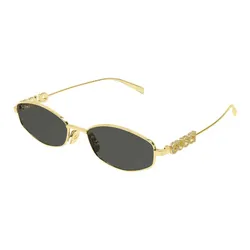 Kính Mát Nữ Gucci GG1802S 001 Màu Xám Vàng