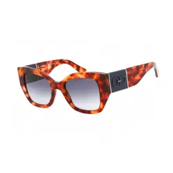 Kính Mát Nữ Salvatore Ferragamo Red Tortoise/Grey Gradient Lens Sunglasses SF1045S 609 51 Màu Xanh/Đồi Mồi