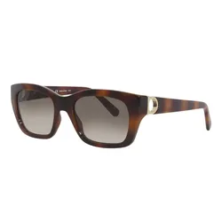 Kính Mát Nữ Salvatore Ferragamo Square Sunglasses SF1012S 214 Màu Xám/Havana