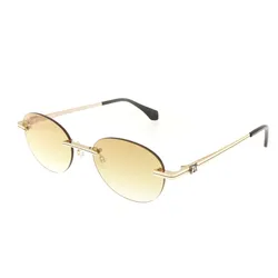 Kính Mát Palm Angels PERI10H 7622 Crystal Sunglasses Màu Cam