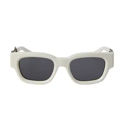 Kính Mát Palm Angels Sunglasses Posey White Màu Trắng Xám