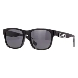 Kính Mát Unisex Dior Sunglasses DiorB23 S2F 10A0 Black Square Màu Xám Đen