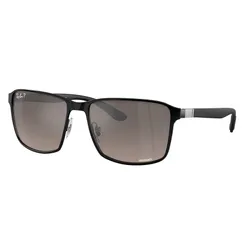 Kính Mát Unisex Rayban Sunglasses 0RB3721CH 186/5J59 Màu Xám/Đen