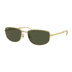 Kính Mát Unisex Rayban Sunglasses 0RB3732 001/3156 Màu Xanh/Vàng Gold