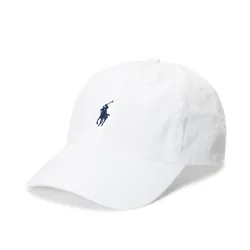 Mũ Ralph Lauren Cotton Chino Baseball Cap Pale Cream Màu Trắng Size 59