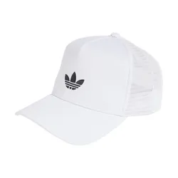 Mũ Unisex Adidas Classic Adicolor Curved Brim Foam Trucker Hat JC6039 Màu Trắng Size 54-57