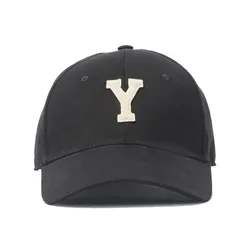 Mũ Yves Saint Laurent YSL Logo Motif Baseball Cap Màu Đen