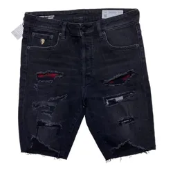 Quần Short Nam CPS Chaps Denim Collection Màu Đen Size 32